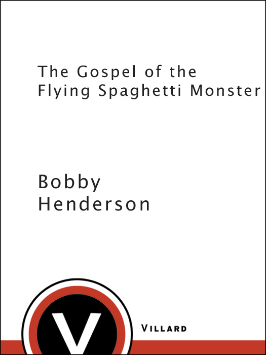 The Gospel of the Flying Spaghetti Monster ebook cover