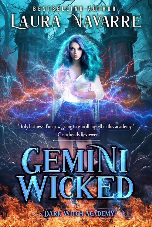 Gemini Wicked: A Dark Witch Academy Paranormal Romance ebook cover
