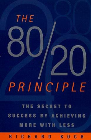 The 80-20 Principle: The Secret of Achieving More With Less ebook cover