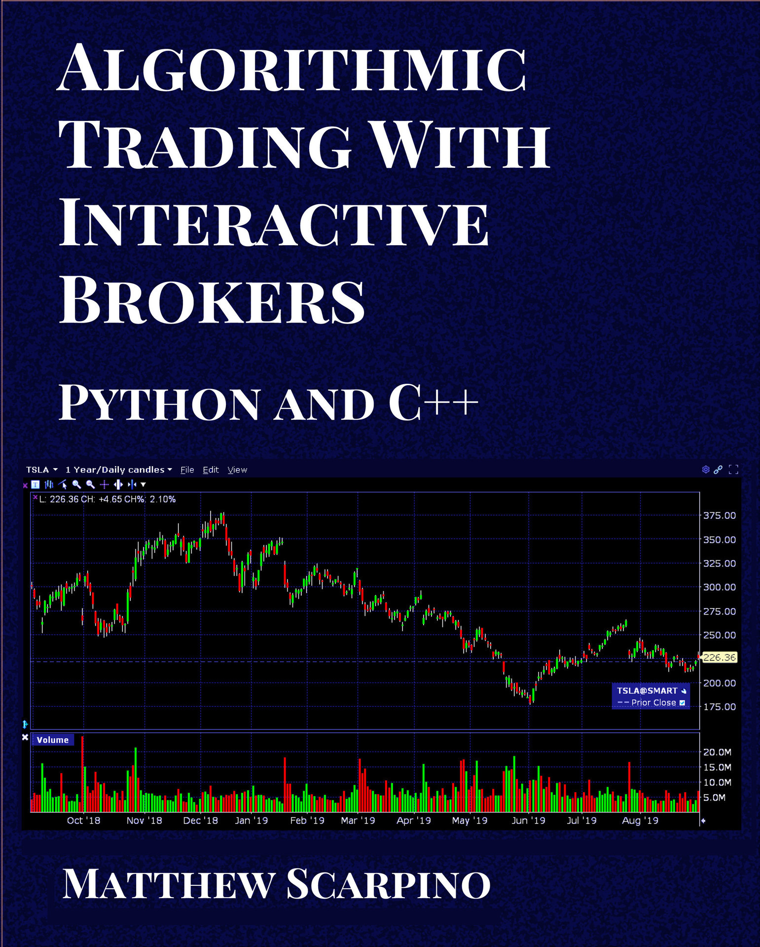 Algorithmic Trading with Interactive Brokers (Python and C++) ebook cover