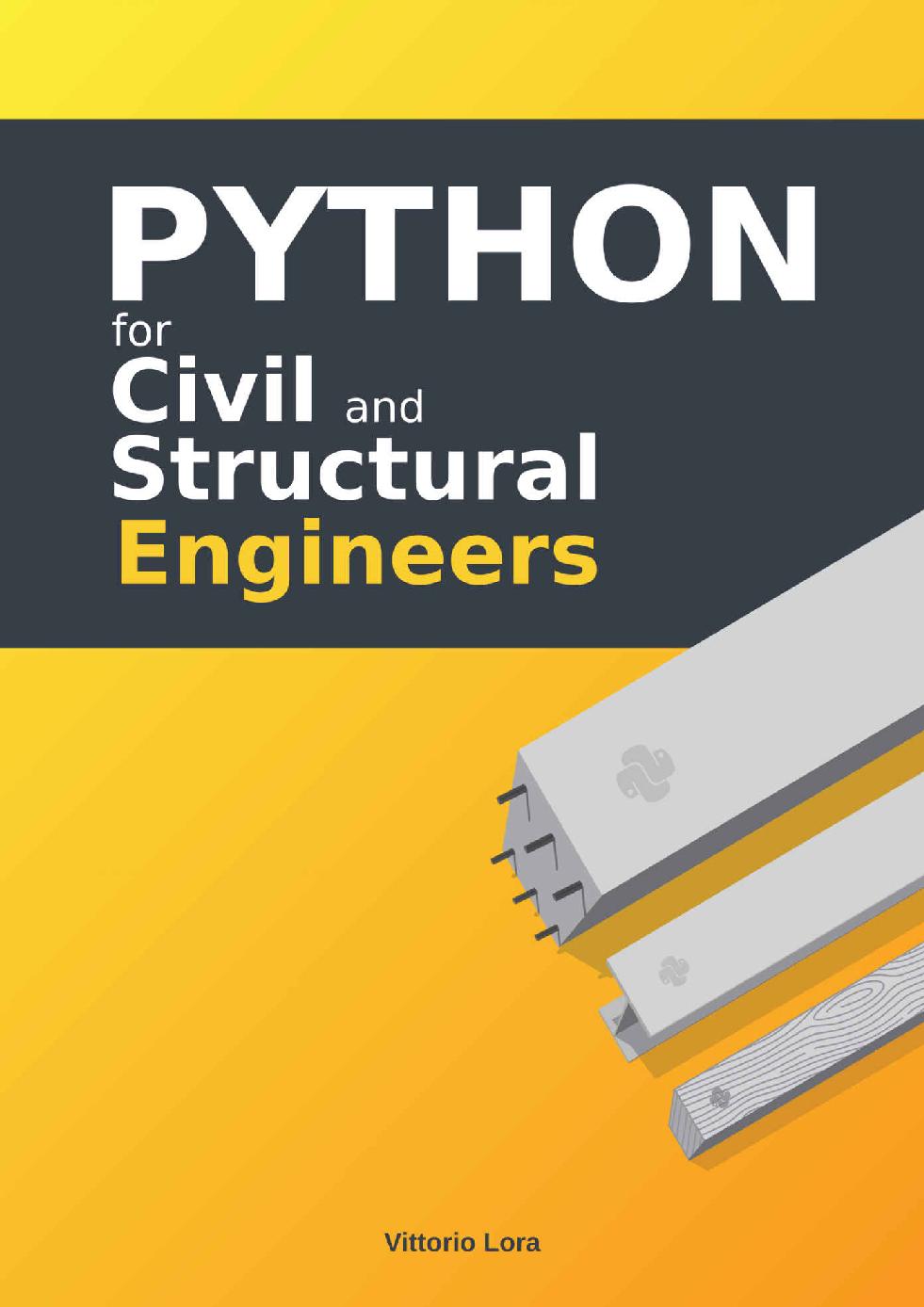 Python for civil and structural engineers ebook cover