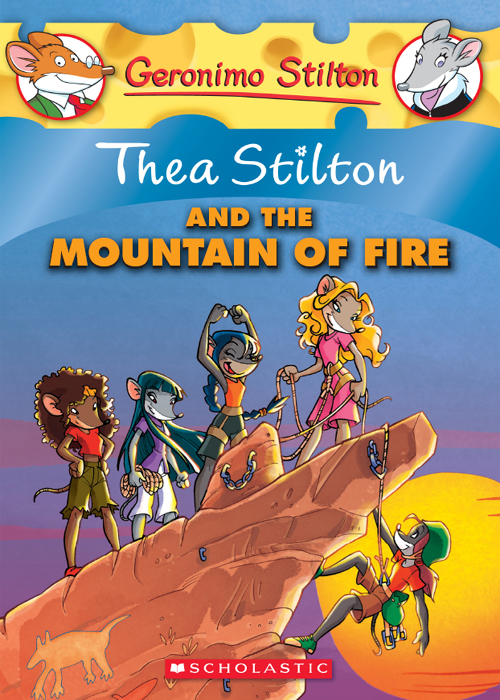 Thea Stilton and the Mountain of Fire ebook cover