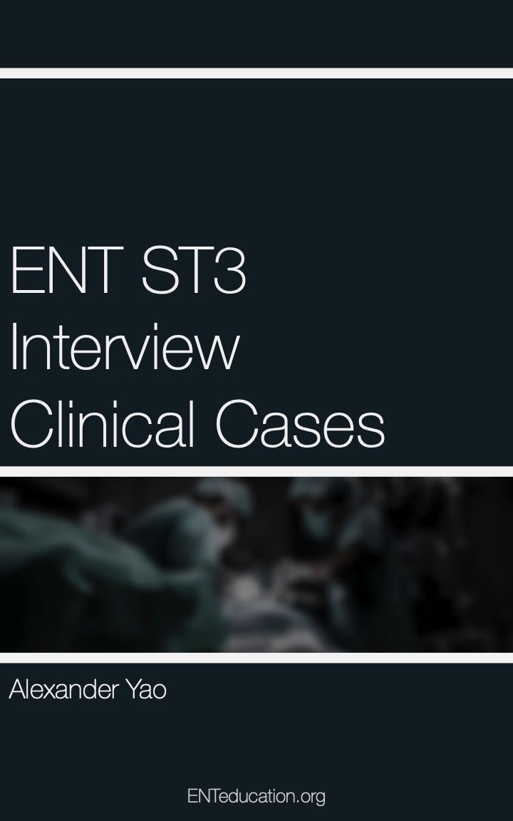 ENT ST3 Interview Clinical Cases ebook cover