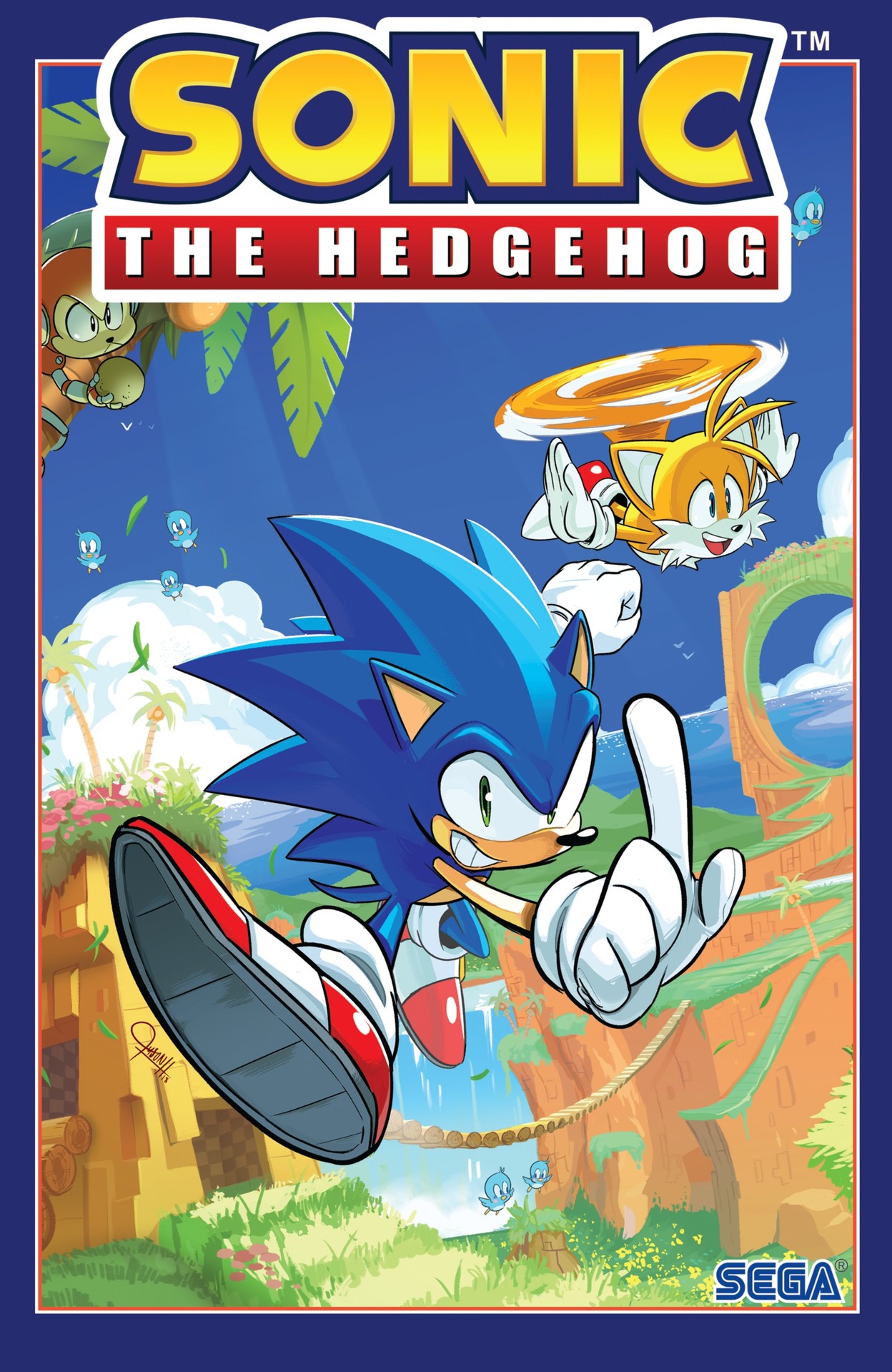 Sonic the Hedgehog Vol. 1: Fallout (Sonic The Hedgehog (2018-)) ebook cover
