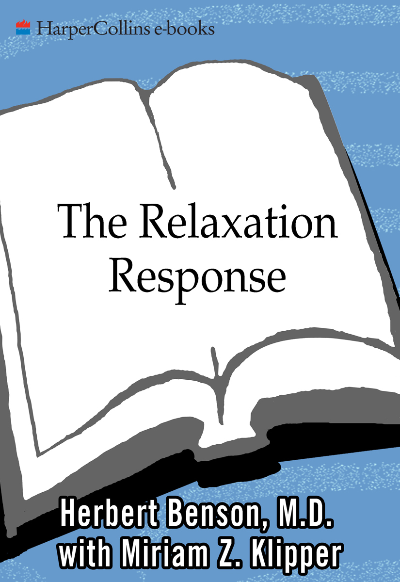 The Relaxation Response ebook cover