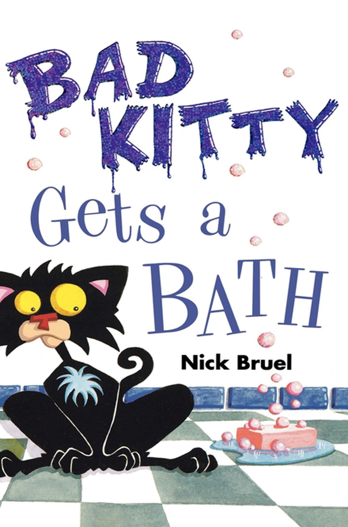 Bad Kitty Gets a Bath ebook cover