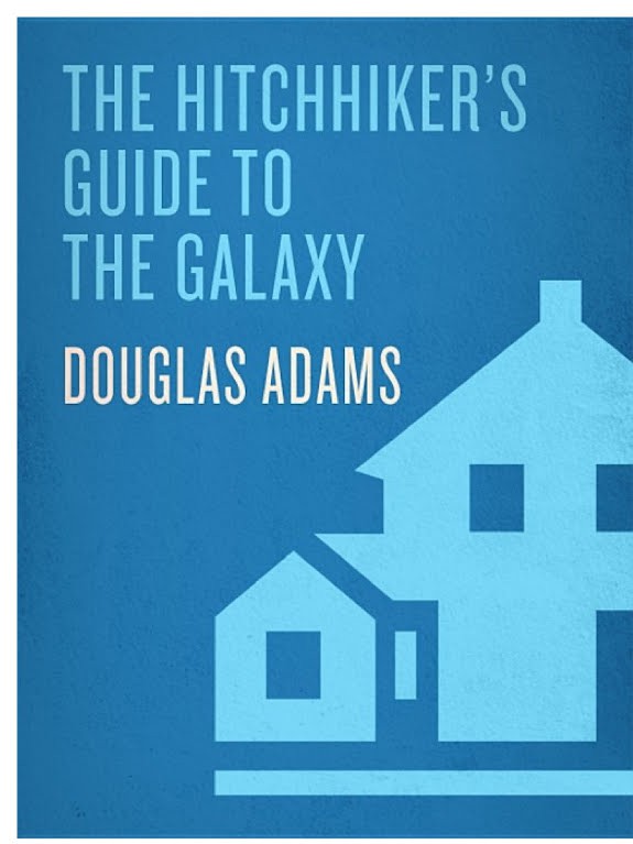 The Hitchhiker's Guide to the Galaxy ebook cover
