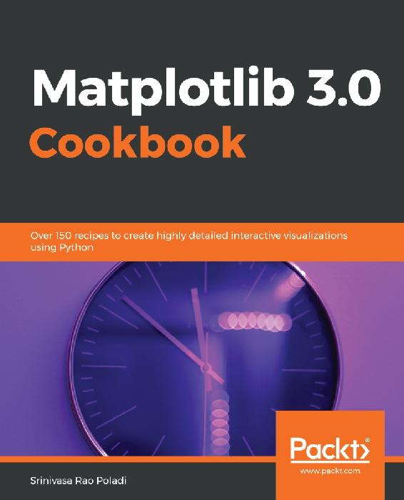 Matplotlib 3.0 Cookbook ebook cover