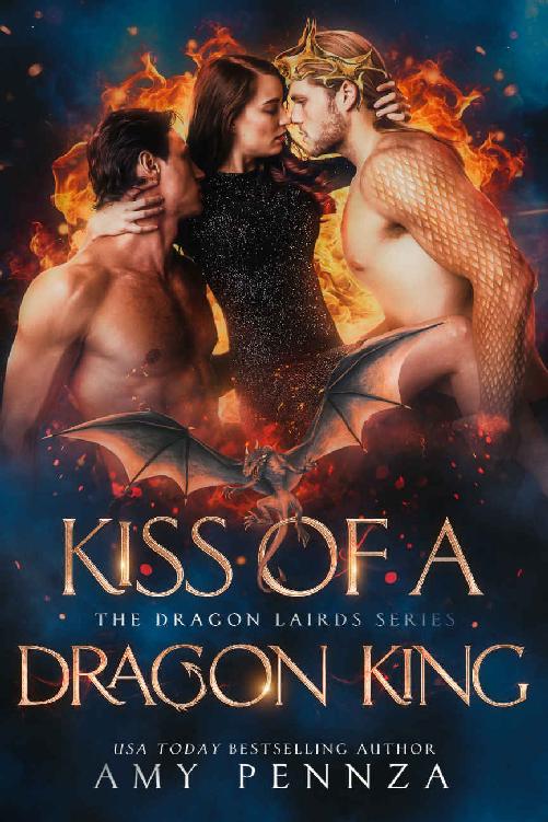 Kiss of a Dragon King (The Dragon Lairds Series Book 3) ebook cover