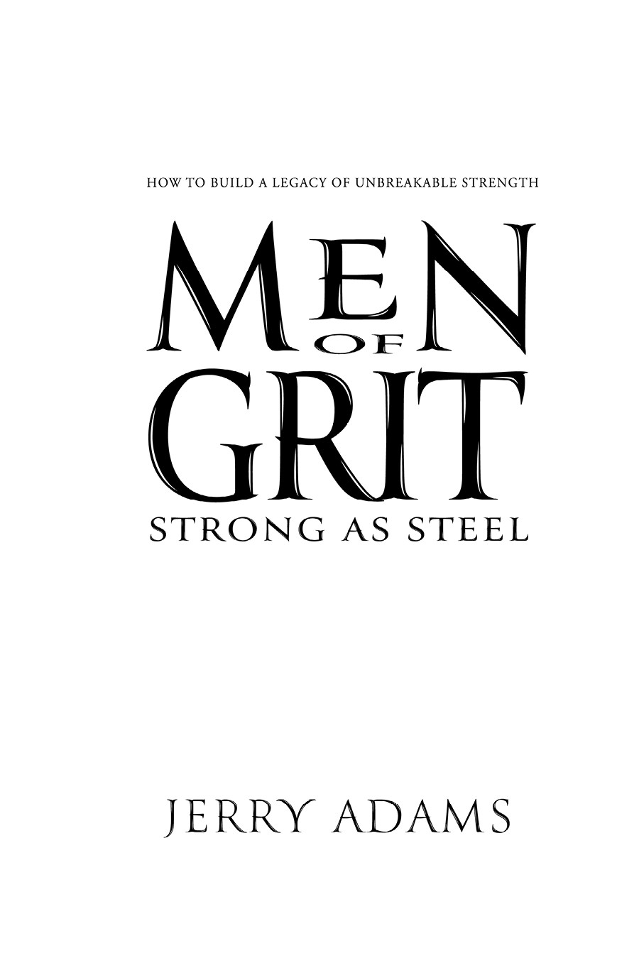 Men of Grit Page Layout ebook cover