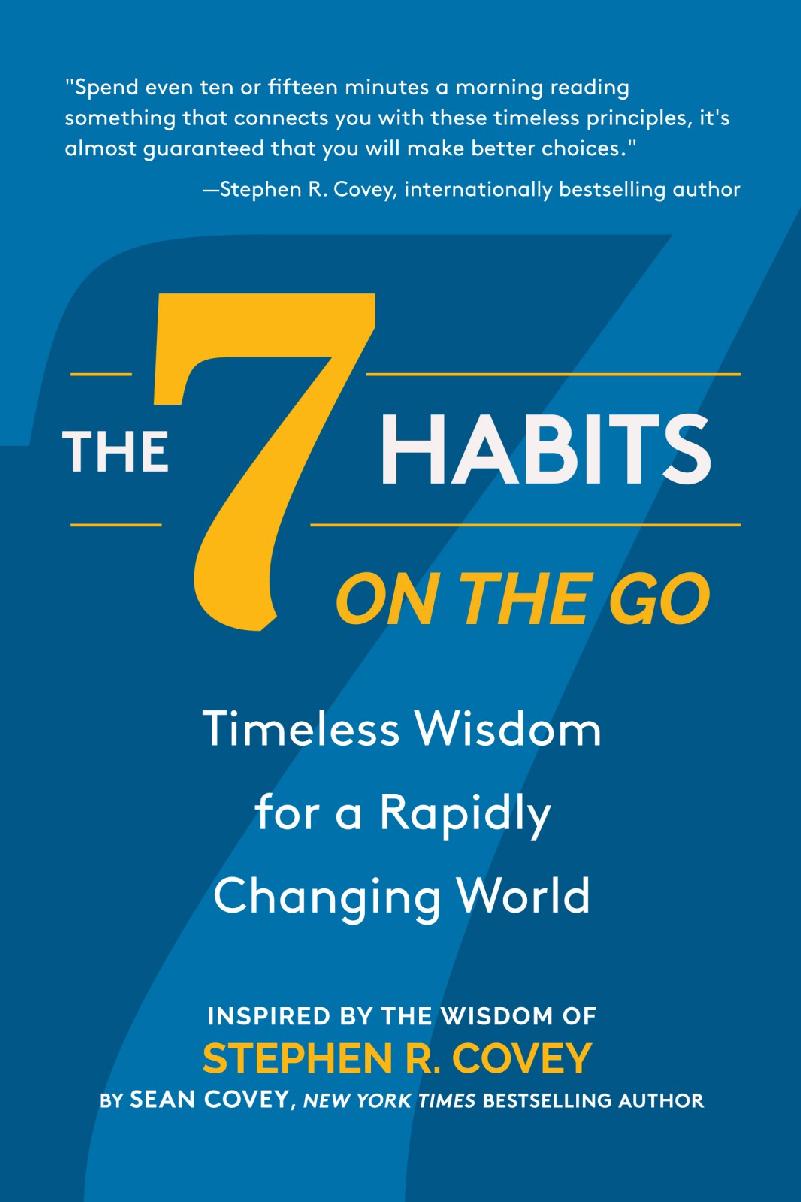 The 7 Habits on the Go ebook cover