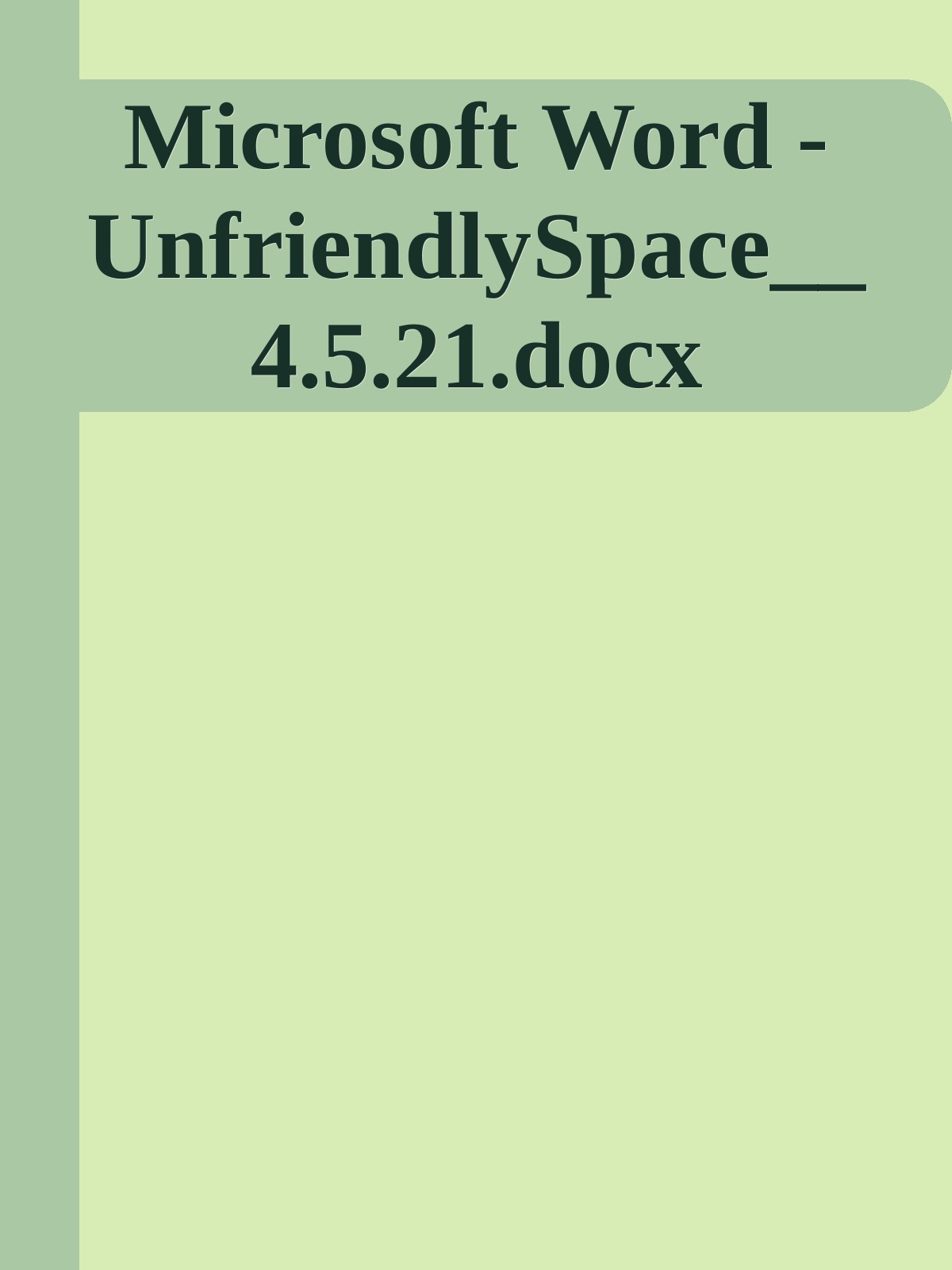 Microsoft Word - UnfriendlySpace__4.5.21.docx ebook cover