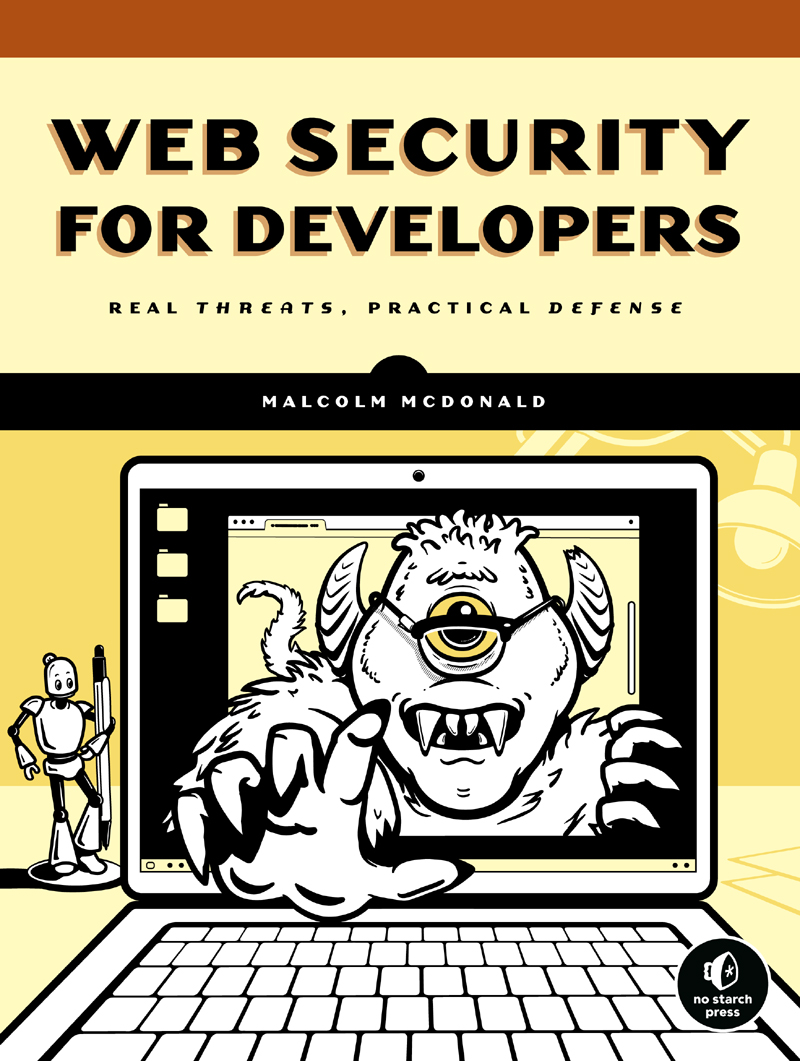 Web Security for Developers ebook cover
