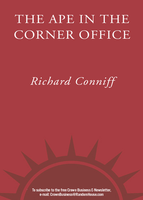 The Ape in the Corner Office ebook cover