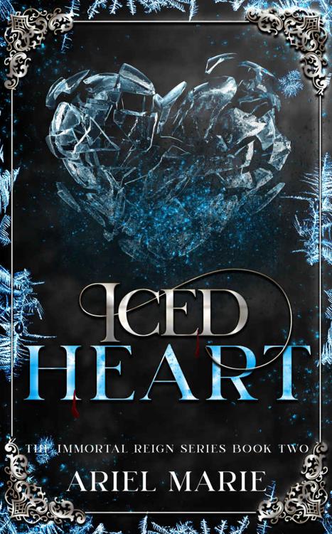 Iced Heart: A FF Vampire Paranormal Romance (The Immortal Reign Book 2) ebook cover