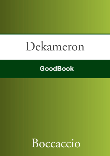 Dekameron ebook cover