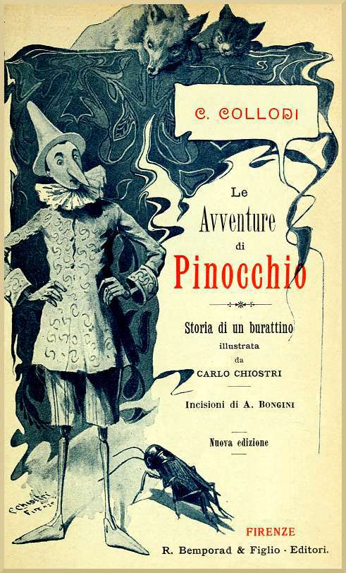 Le avventure di Pinocchio: Storia di un burattino ebook cover