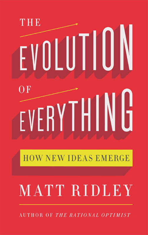 The Evolution of Everything ebook cover