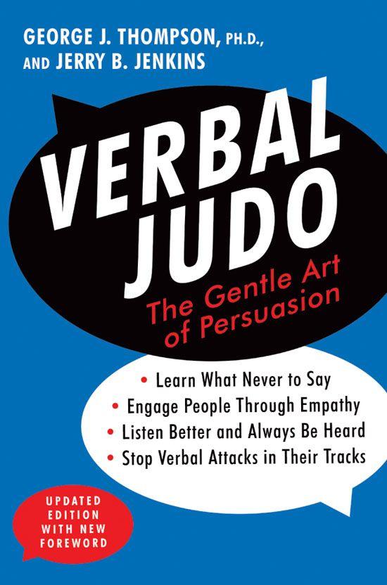 Verbal Judo: The Gentle Art of Persuasion ebook cover