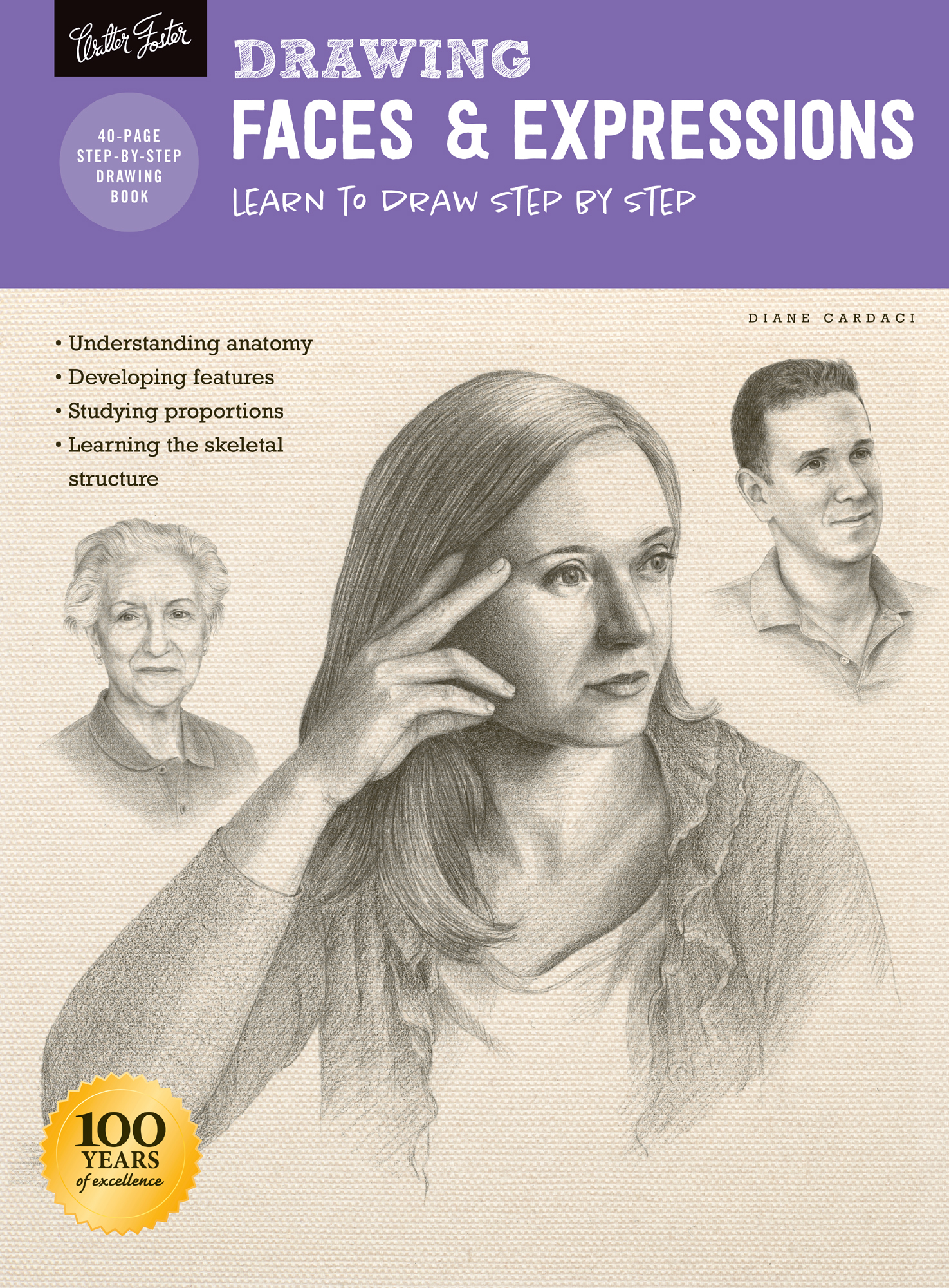 Drawing: Faces and Expressions ebook cover