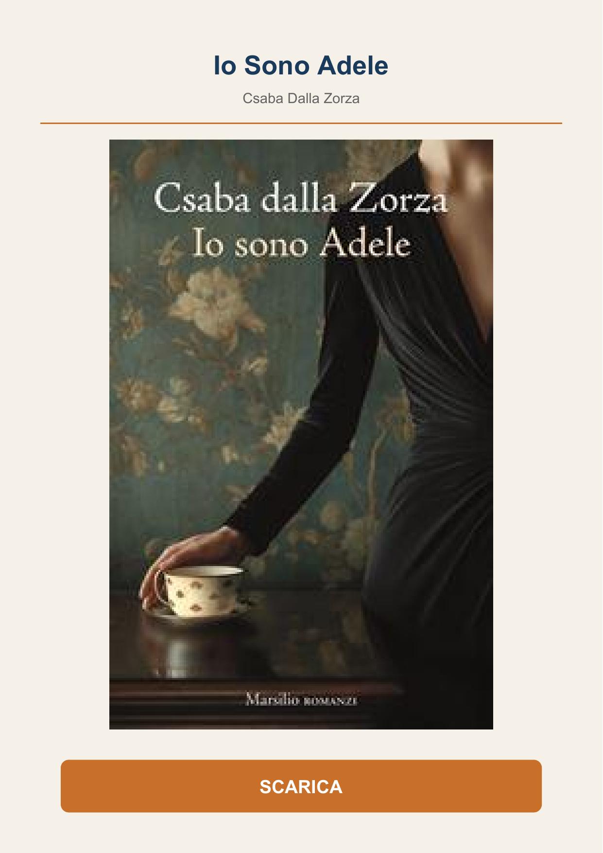 Io Sono Adele ebook cover