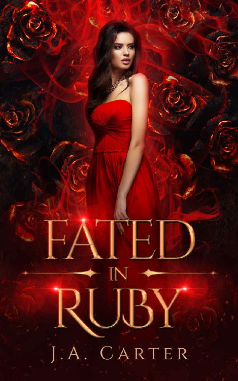 Fated in Ruby: A Paranormal Vampire Romance (Blood Oath Book 4) ebook cover