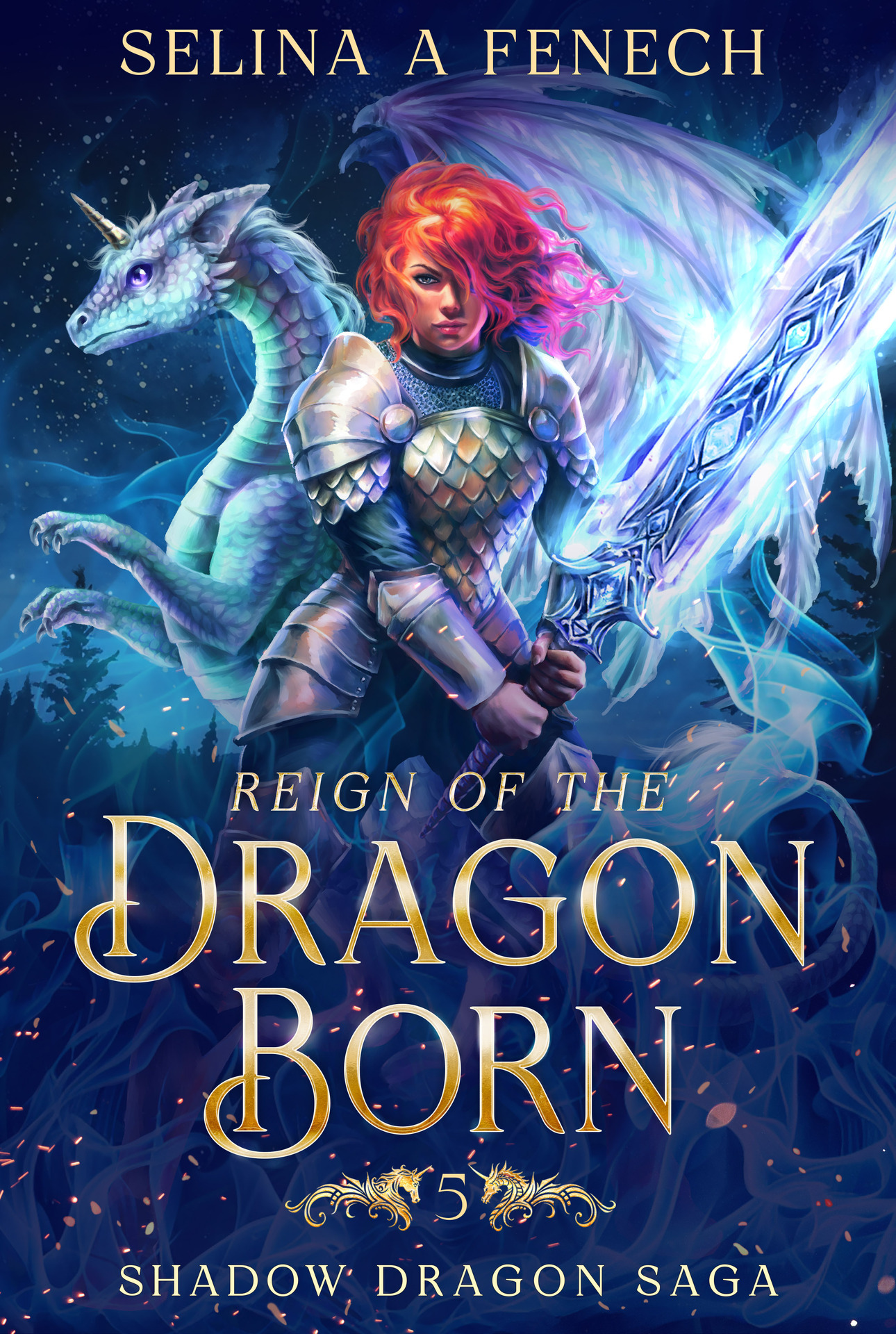 Reign of the Dragon Born (Shadow Dragon Saga: A Young Adult Epic Fantasy Book 5) ebook cover