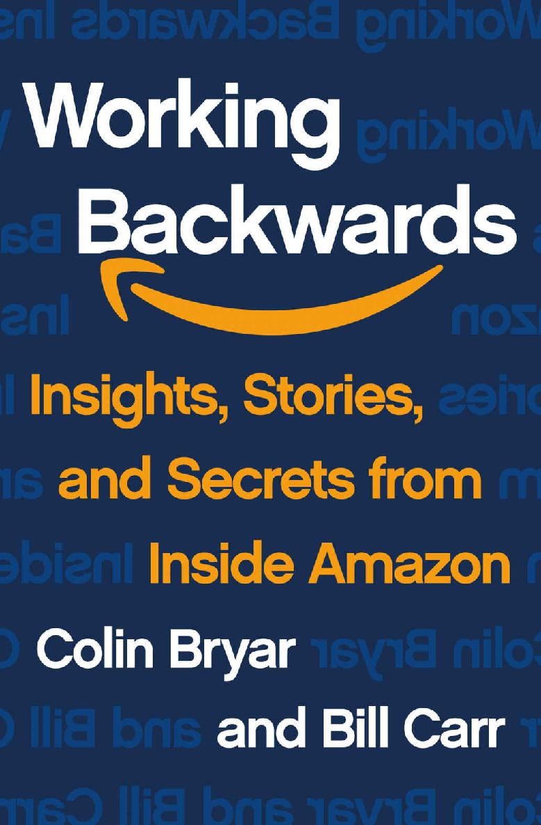 Working Backwards ebook cover