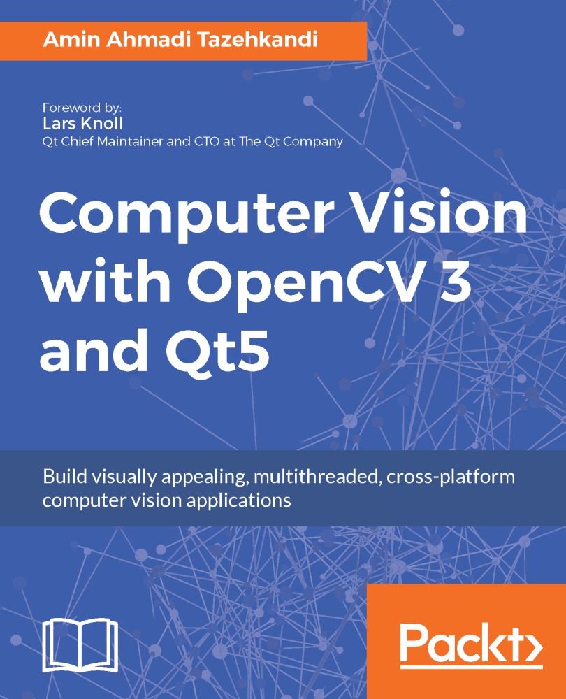 Computer Vision with OpenCV 3 and Qt5 ebook cover