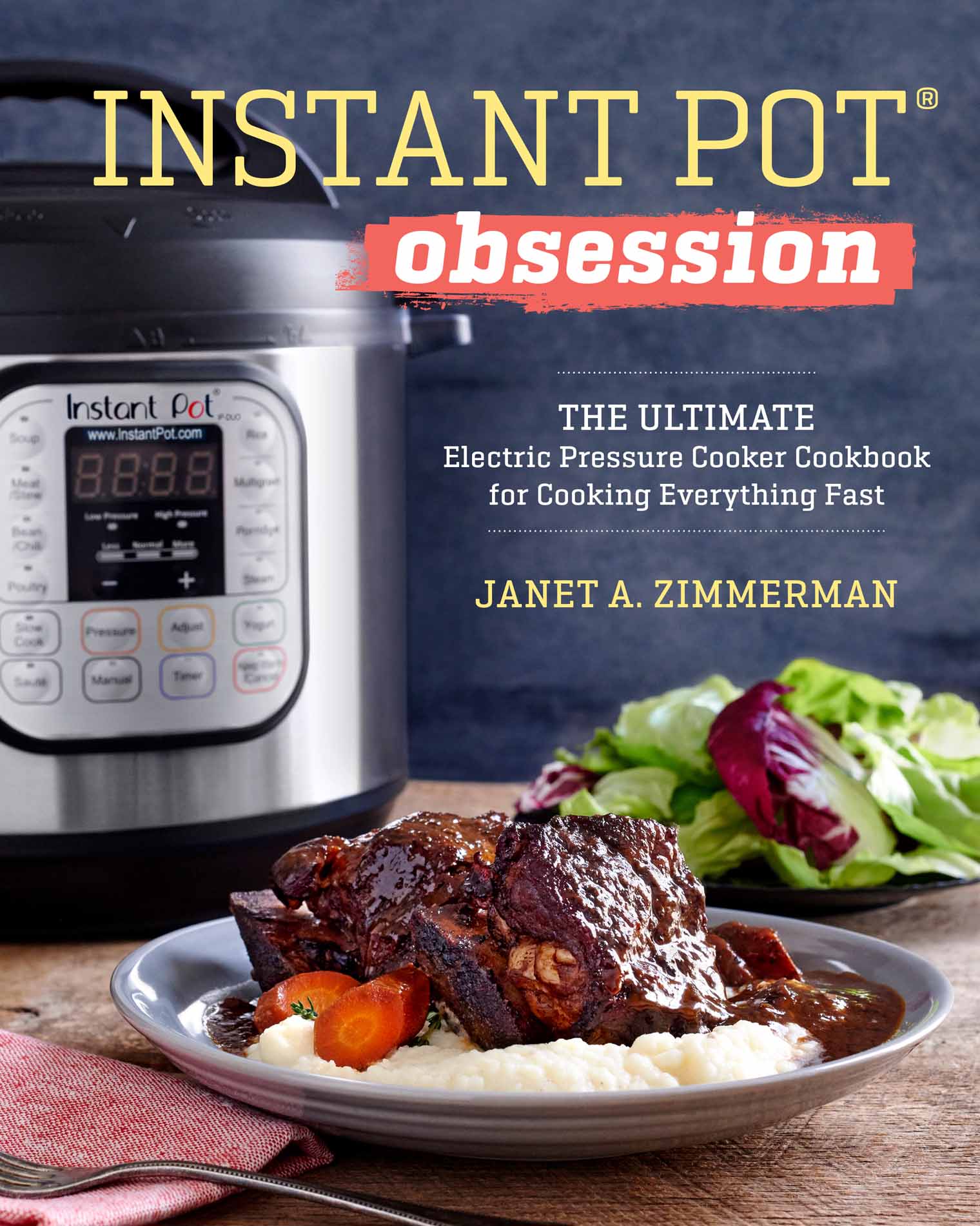 Instant Pot Obsession : The Ultimate Electric Pressure Cooker Cookbook for Cooking Everything Fast (9781943451593) ebook cover