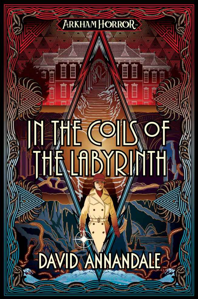 In the Coils of the Labyrinth (Arkham Horror) ebook cover
