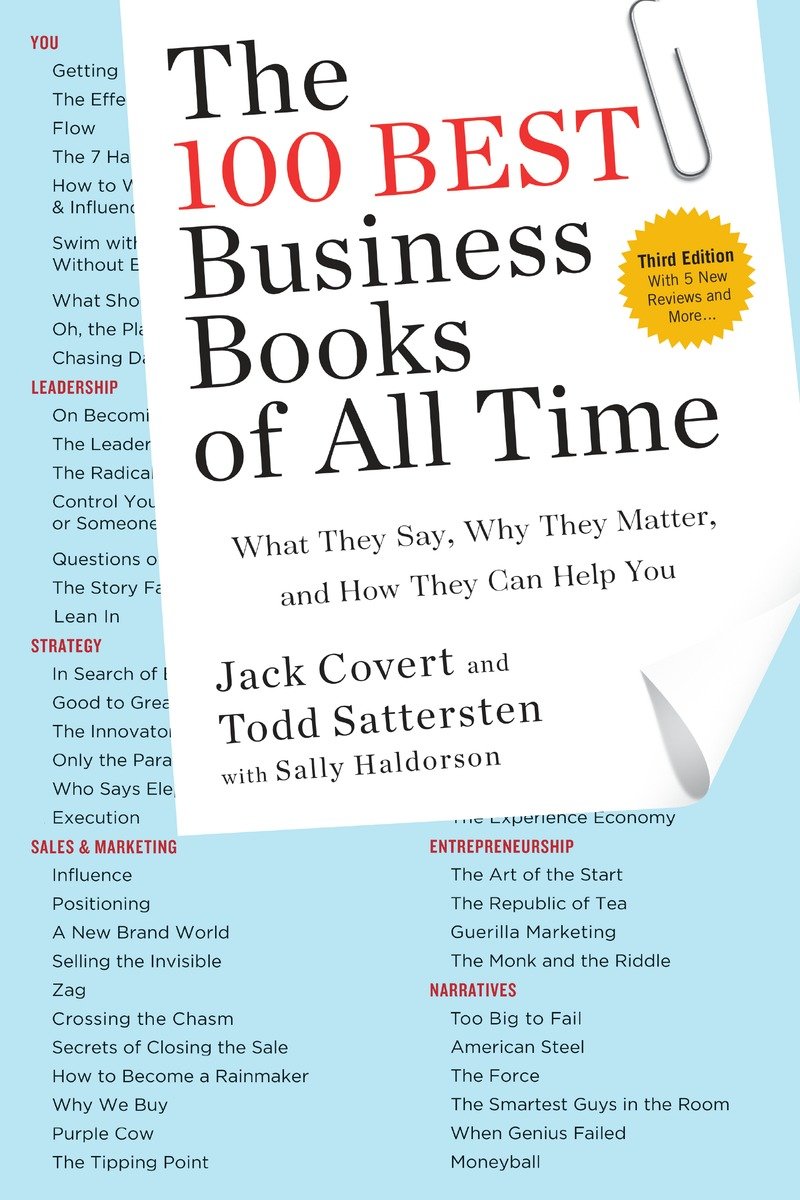 The 100 Best Business Books of All Time ebook cover