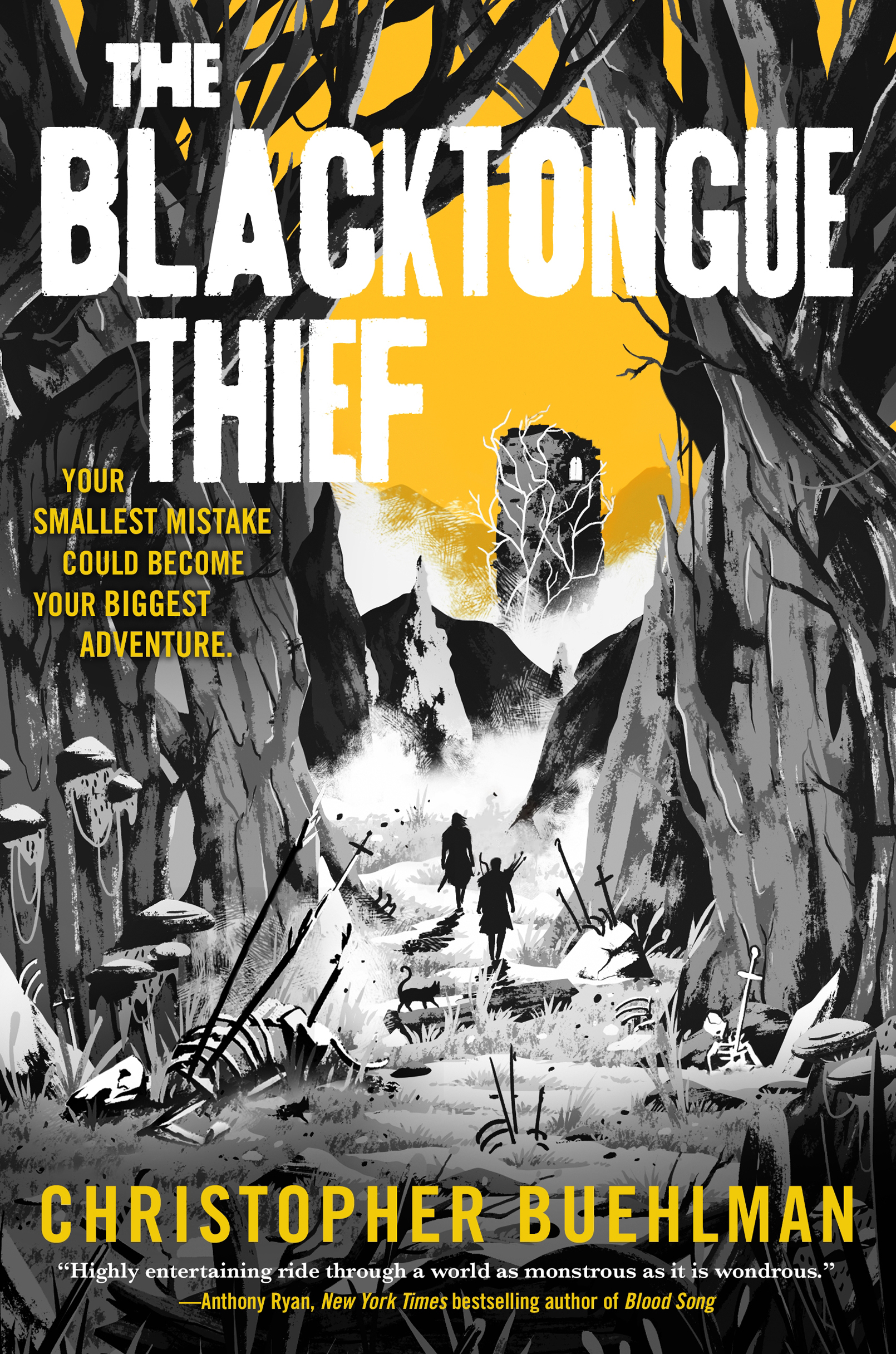 The Blacktongue Thief ebook cover