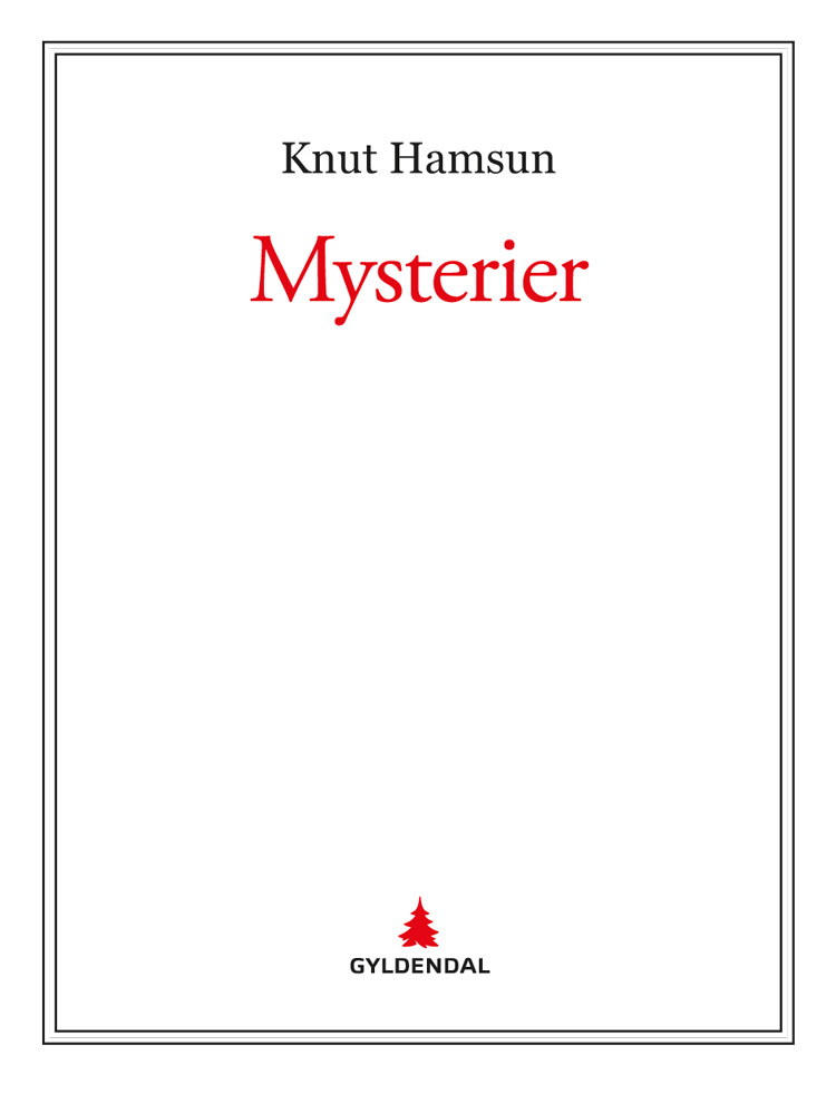Mysterier ebook cover