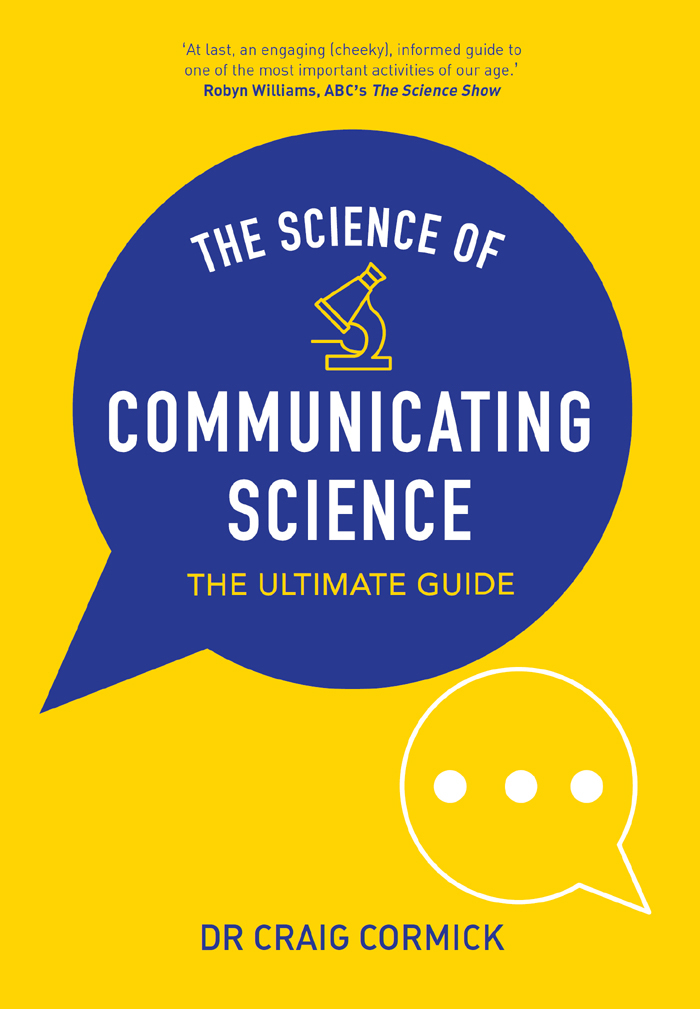 The Science of Communicating Science ebook cover