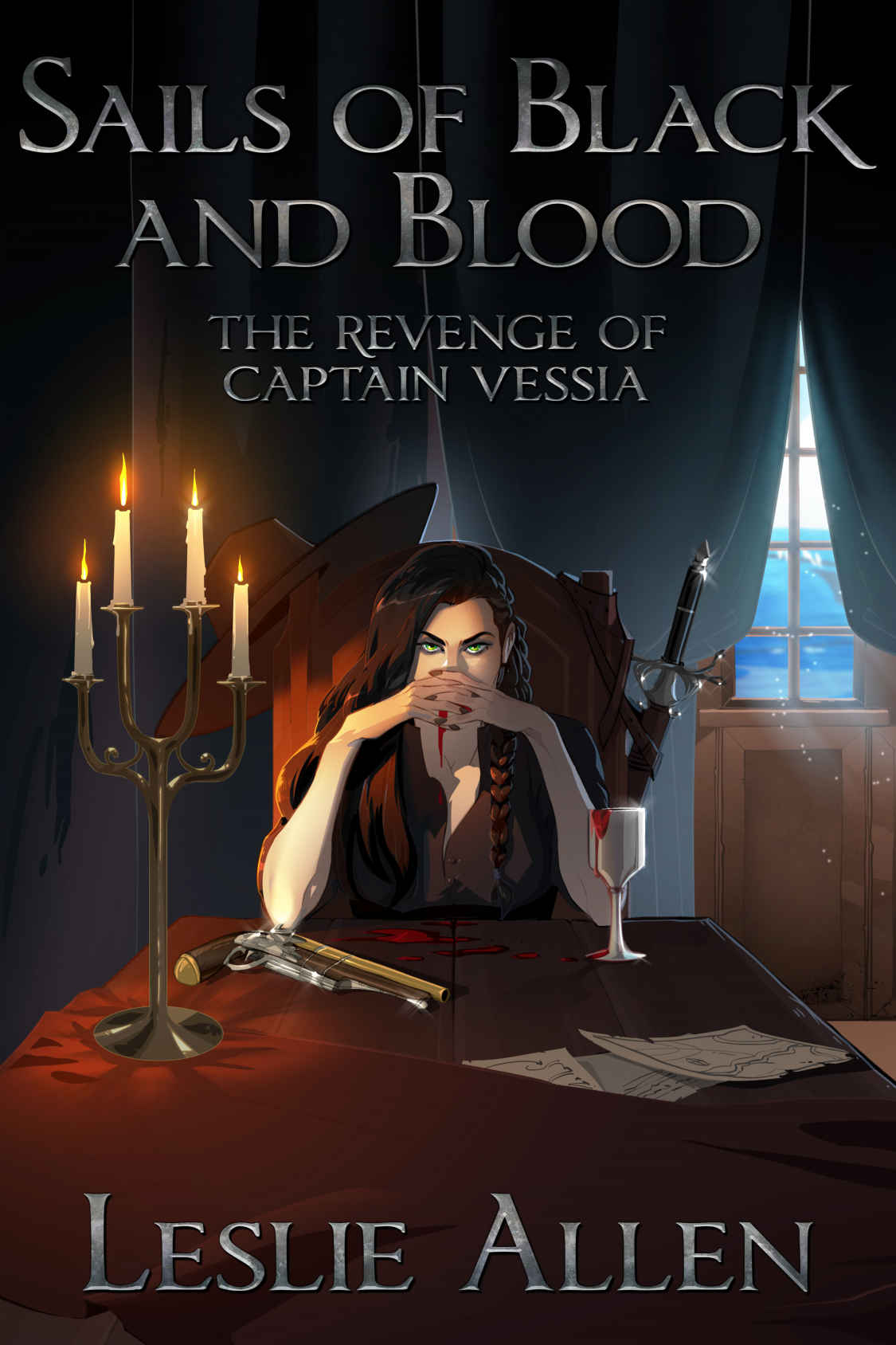 The Revenge of Captain Vessia ebook cover
