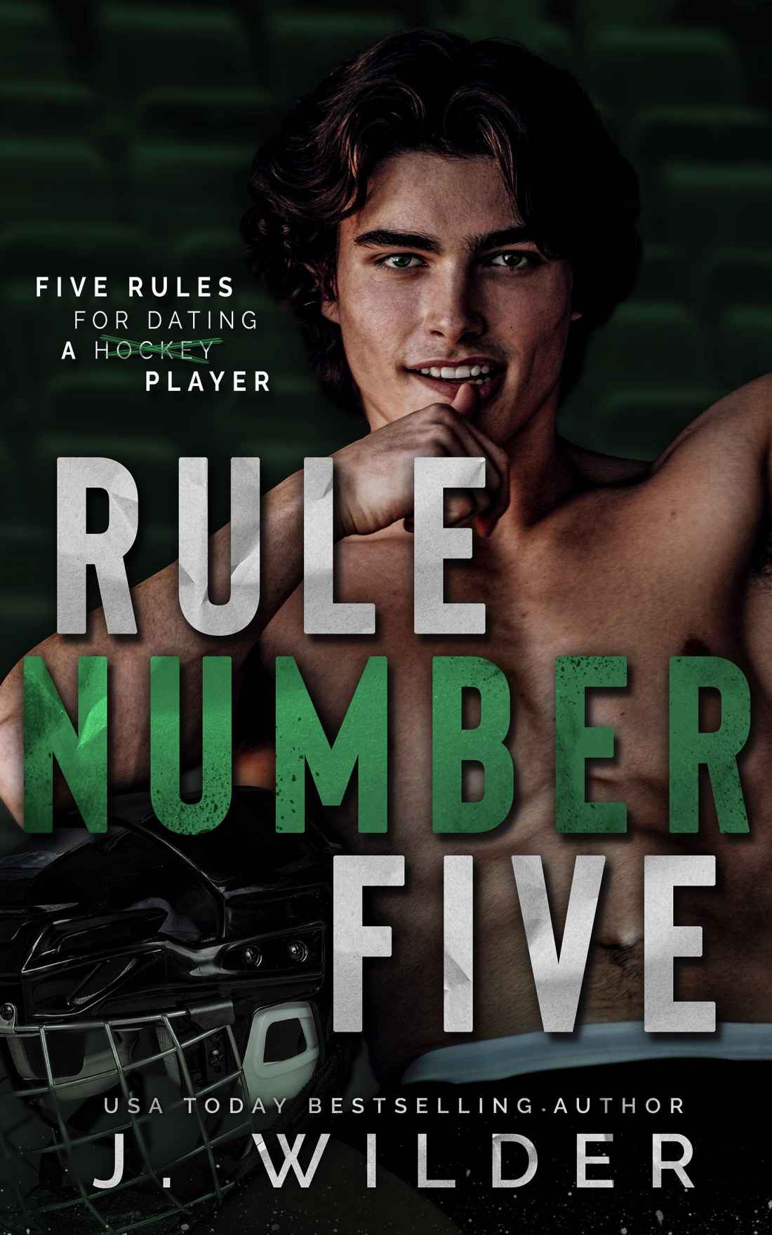 Rule Number Five: A Hockey Romance Novel ebook cover