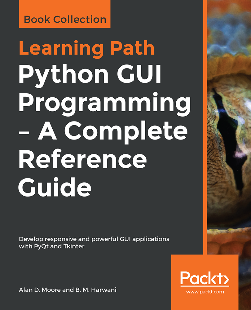 Python GUI Programming ebook cover