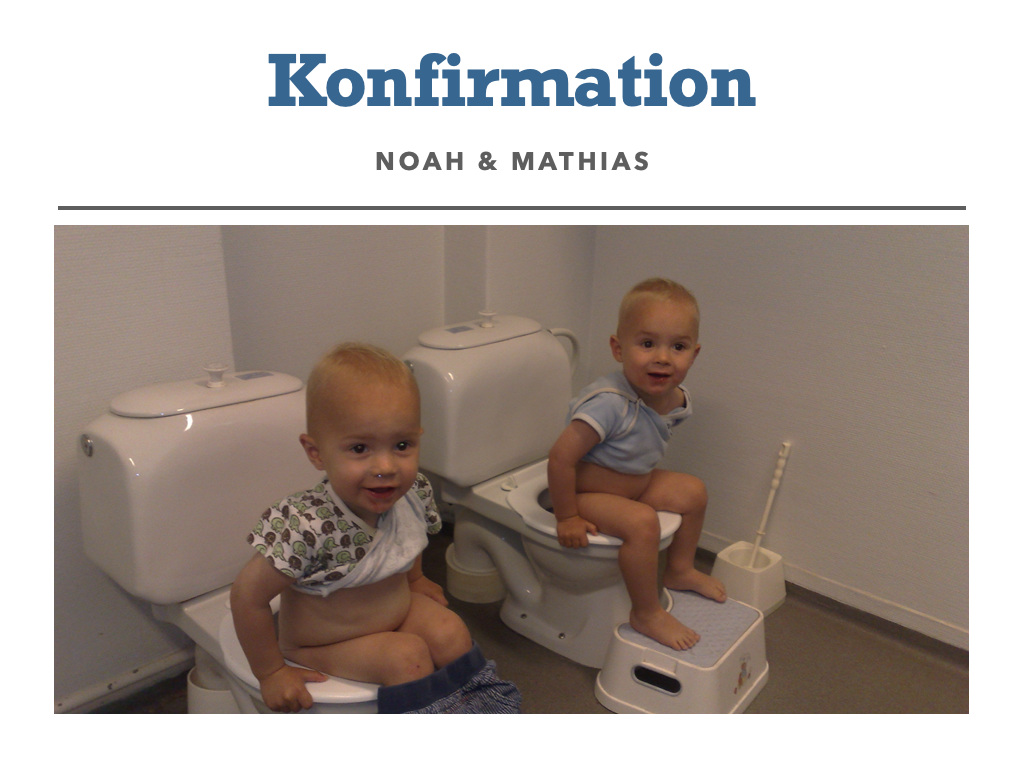 Noah & Mathias - konfirmation ebook cover