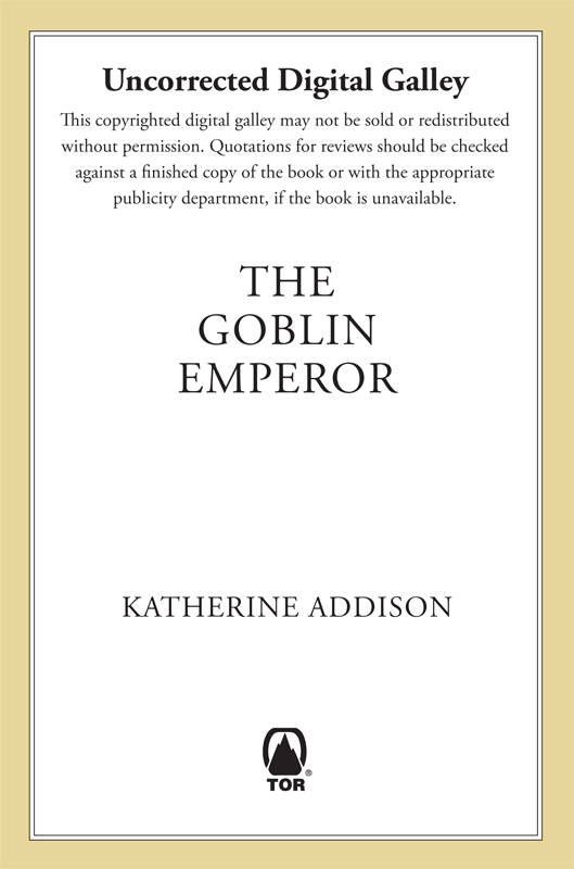 The Goblin Emperor ebook cover