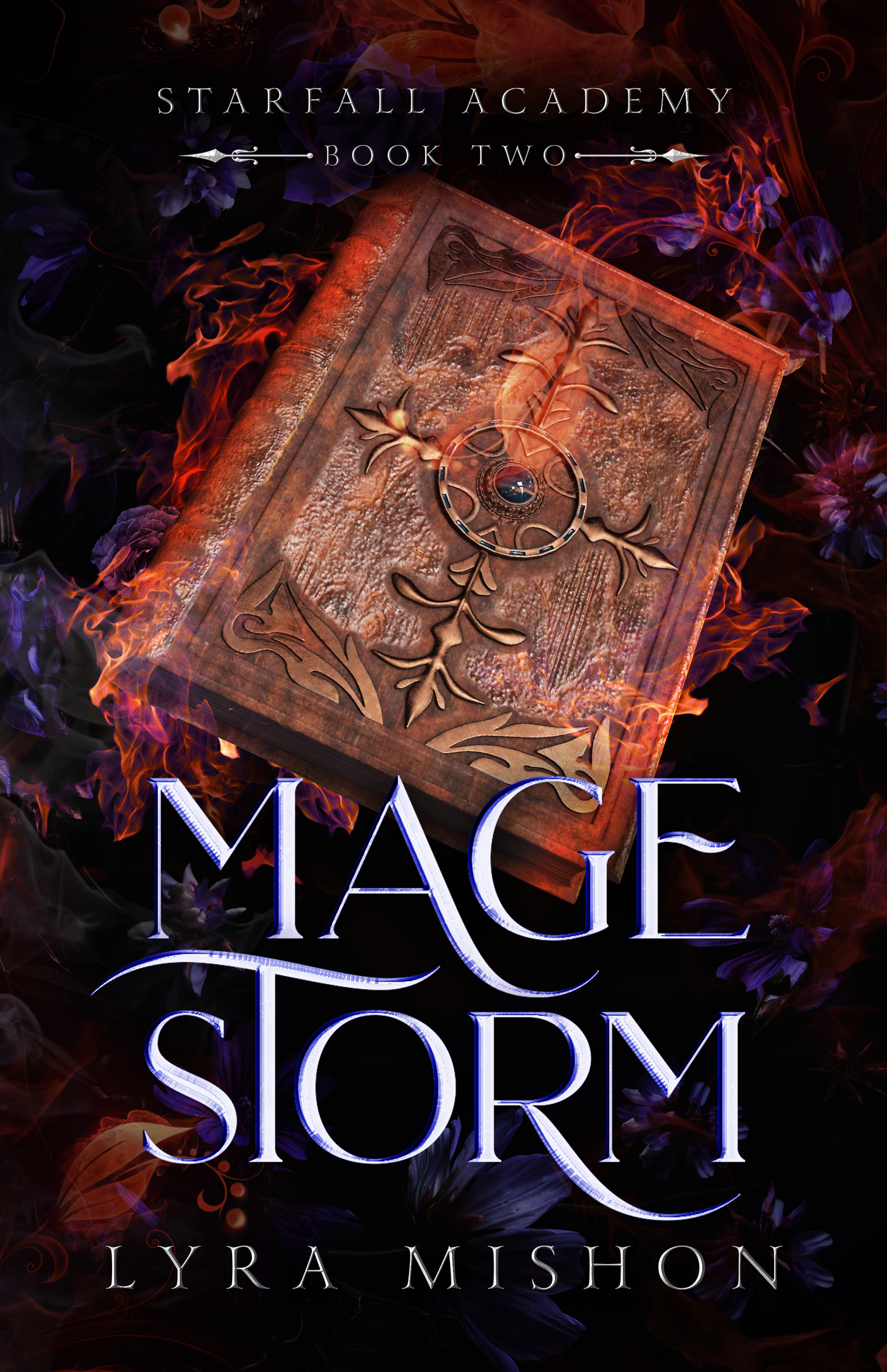 Mage Storm: A why choose paranormal academy romance (Starfall Academy Book 2) ebook cover
