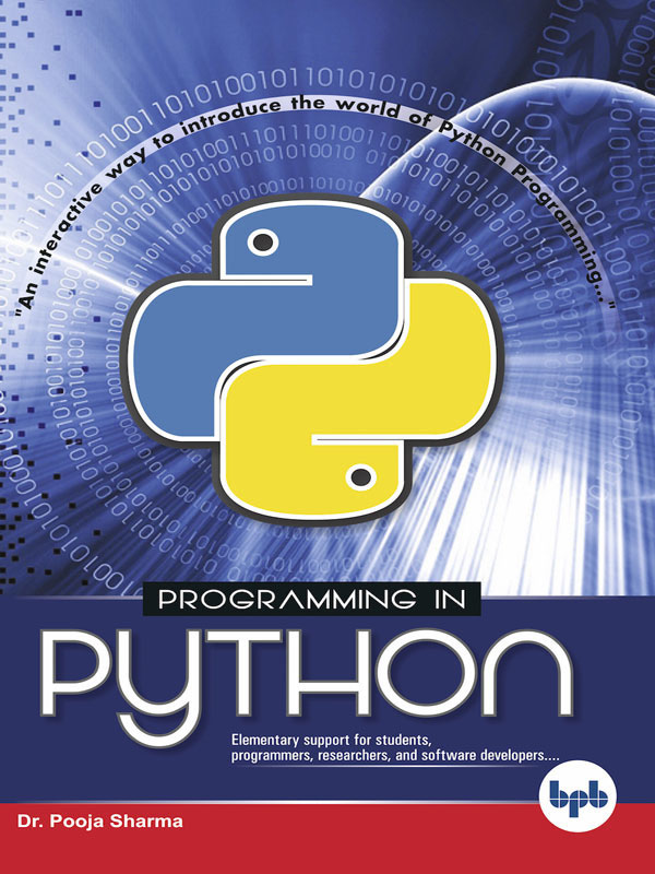 Programming in Python ebook cover