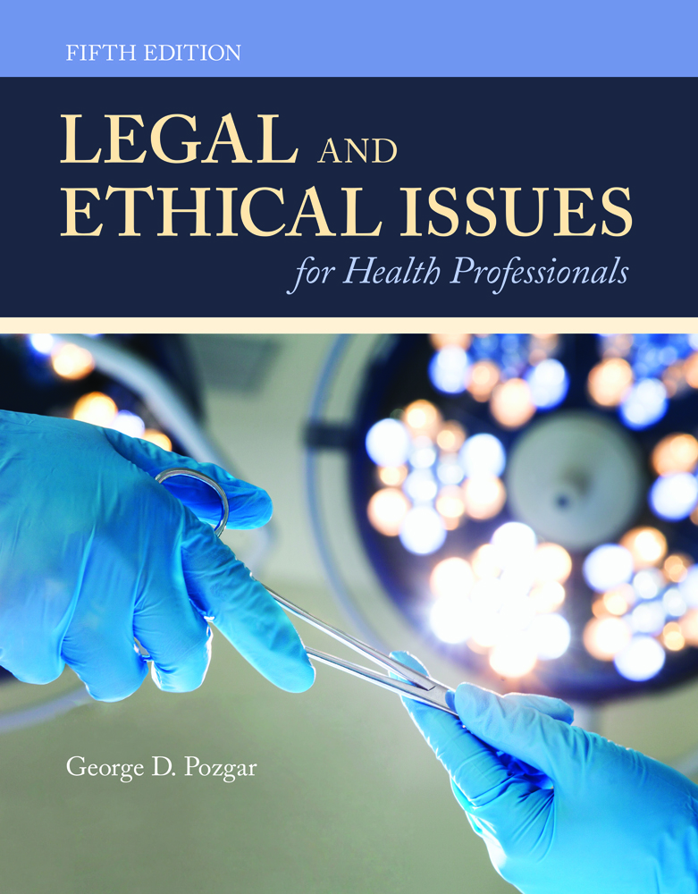 Legal and Ethical Issues for Health Professionals ebook cover