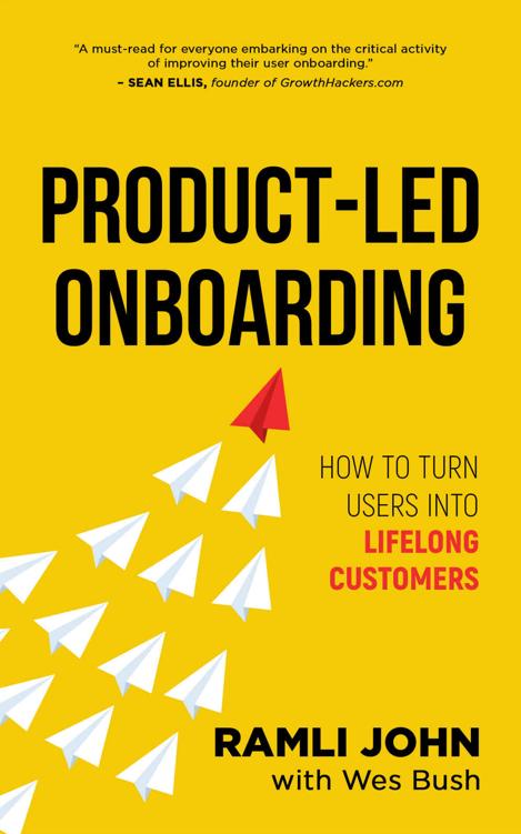 Product-Led Onboarding: How to Turn New Users Into Lifelong Customers ebook cover