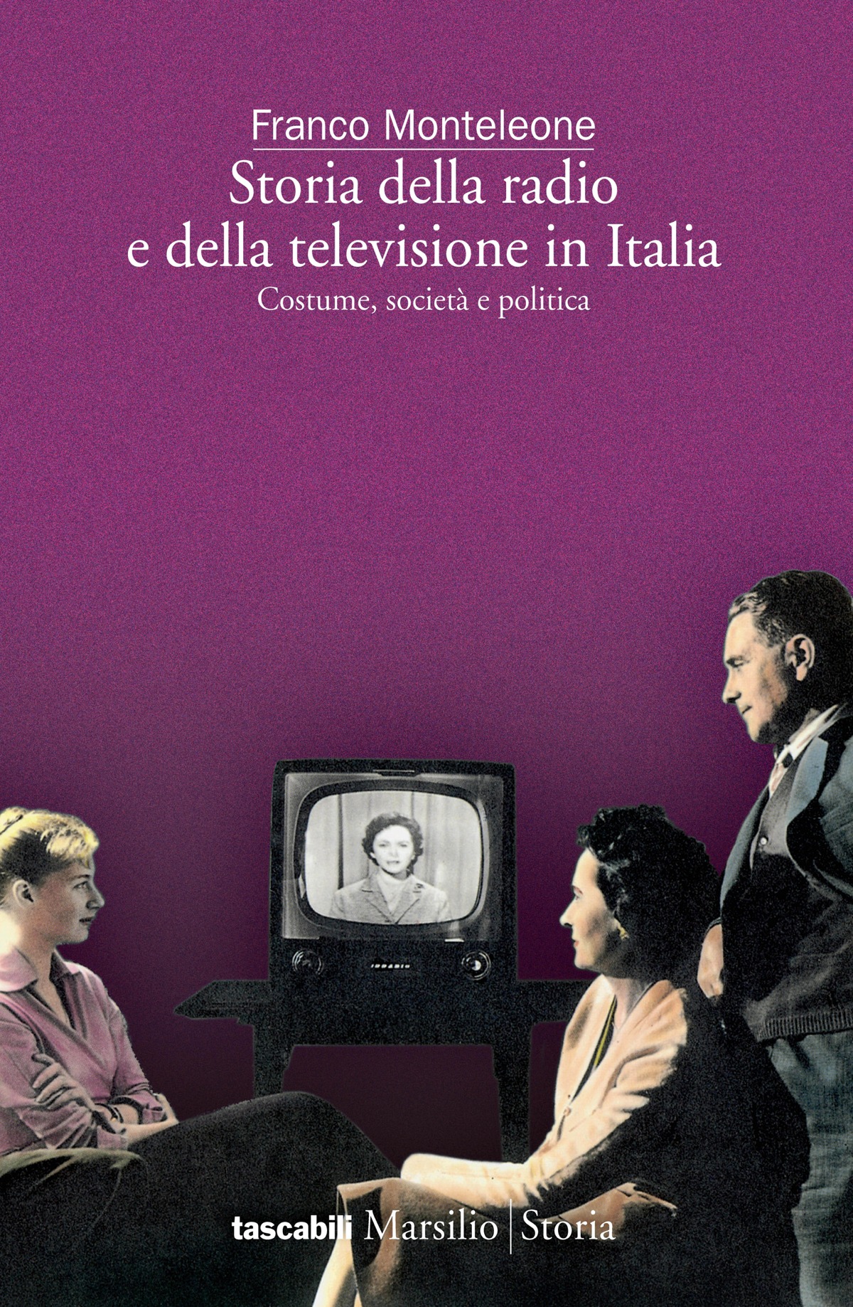 Storia della radio e della televisione in Italia ebook cover