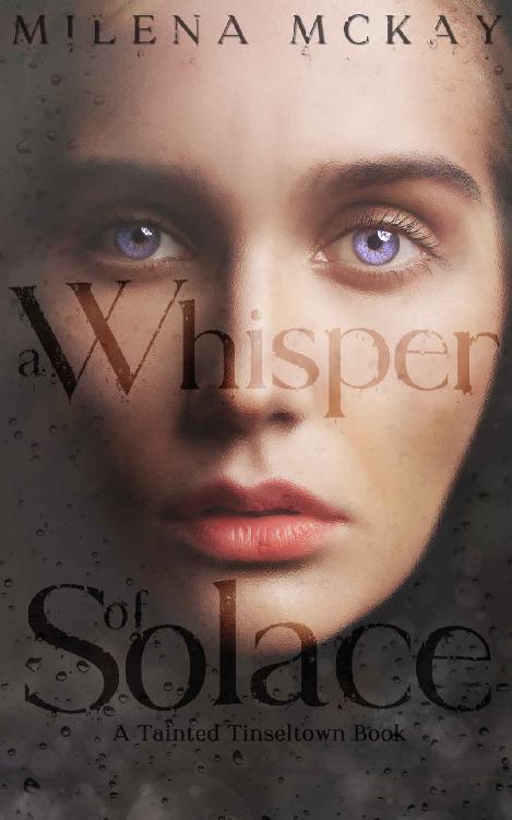 A Whisper Of Solace: A Tainted Tinseltown Book ebook cover
