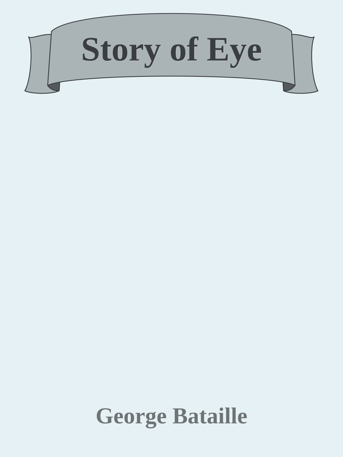 Story of Eye ebook cover
