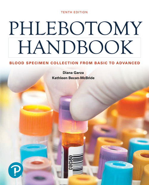 Garza, Phlebotomy Handbook, ebook cover