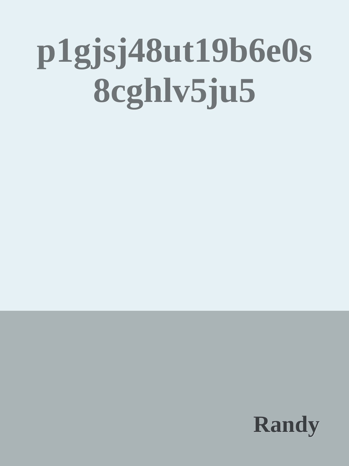 p1gjsj48ut19b6e0s8cghlv5ju5 ebook cover