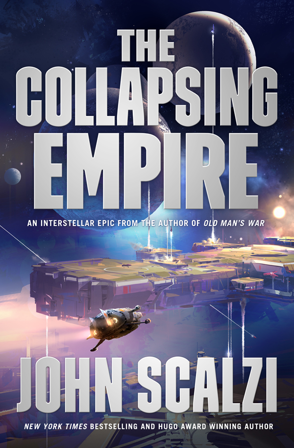 The Collapsing Empire ebook cover